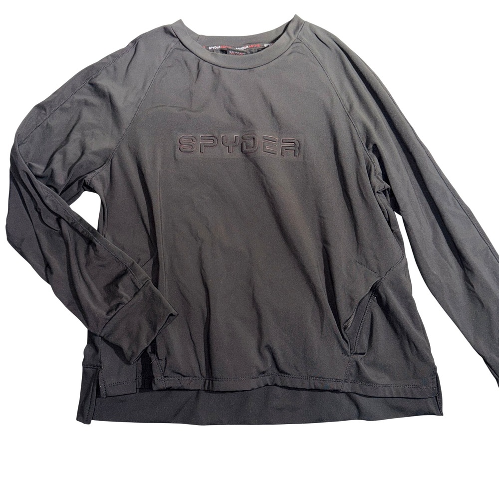 Spyder XL Activewear LOGO Pullover Gorpcore Athleisure Techwear Anti-microbial